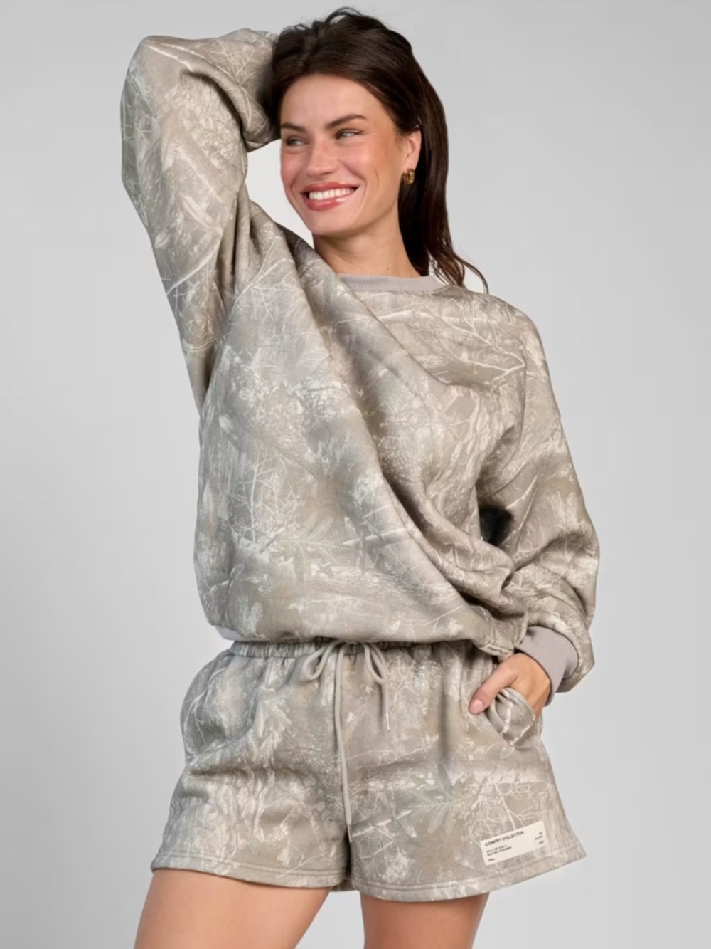 Comfrt Crew Woodland camo